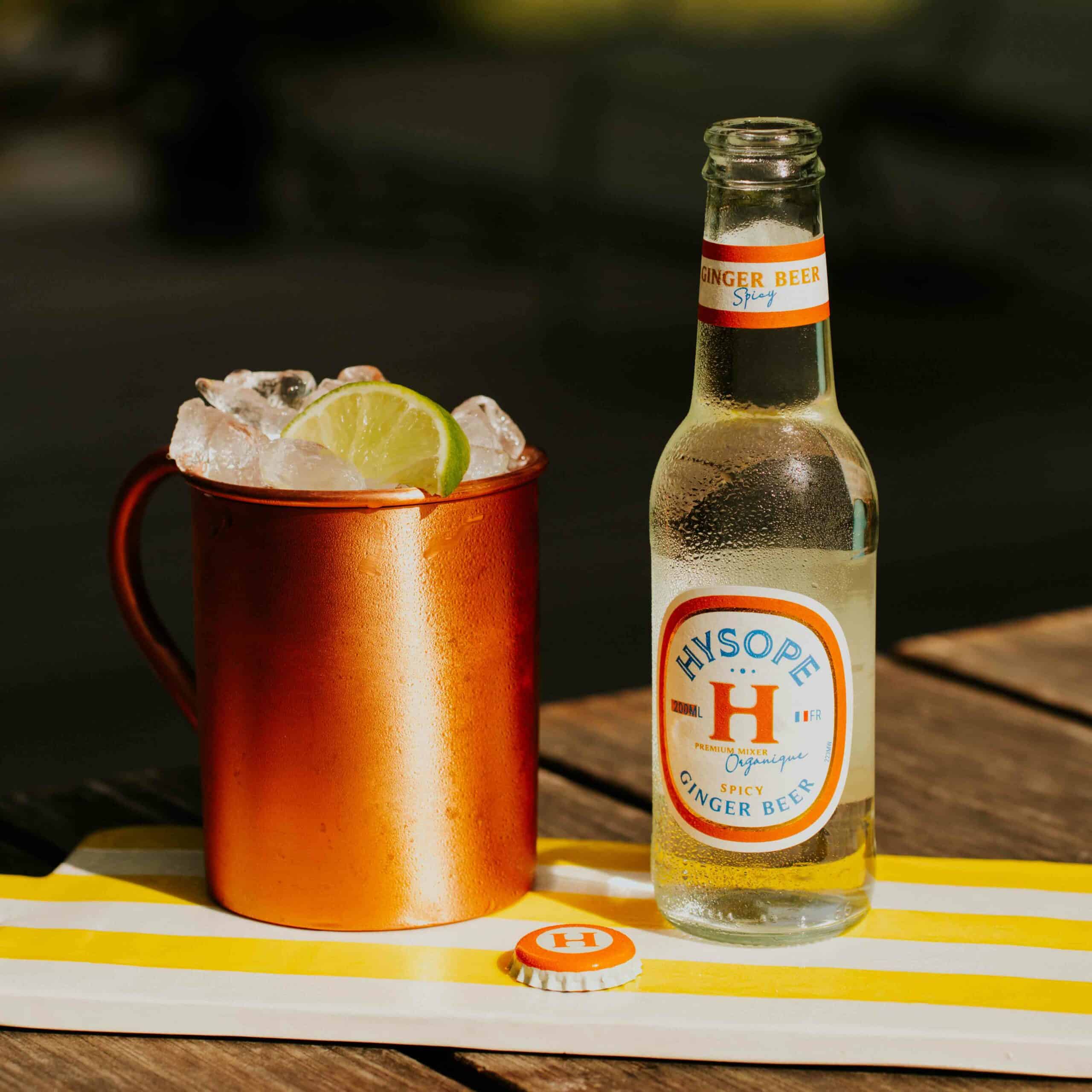 ginger beer spicy hysope moscow mule