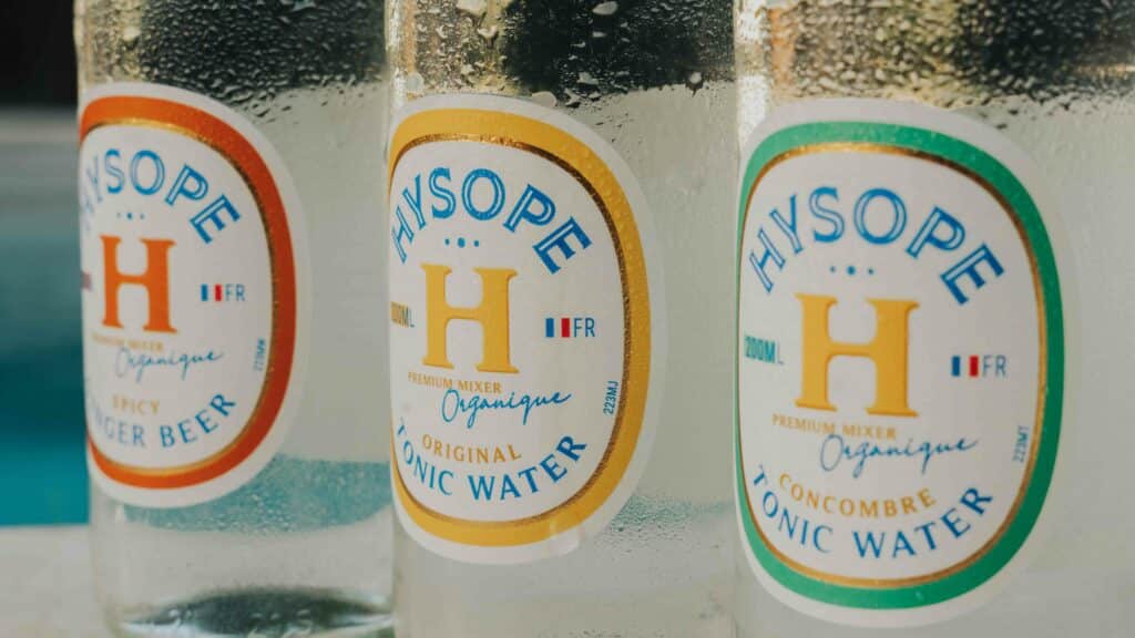 hysope premium mixers tonics and ginger beer