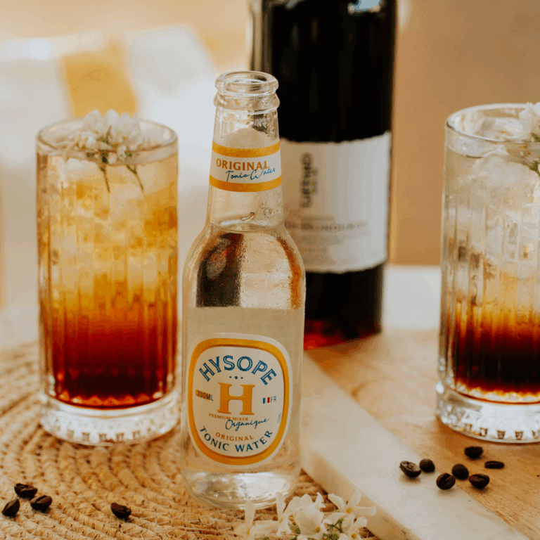 Hysope et Giffard dans un cocktail signature