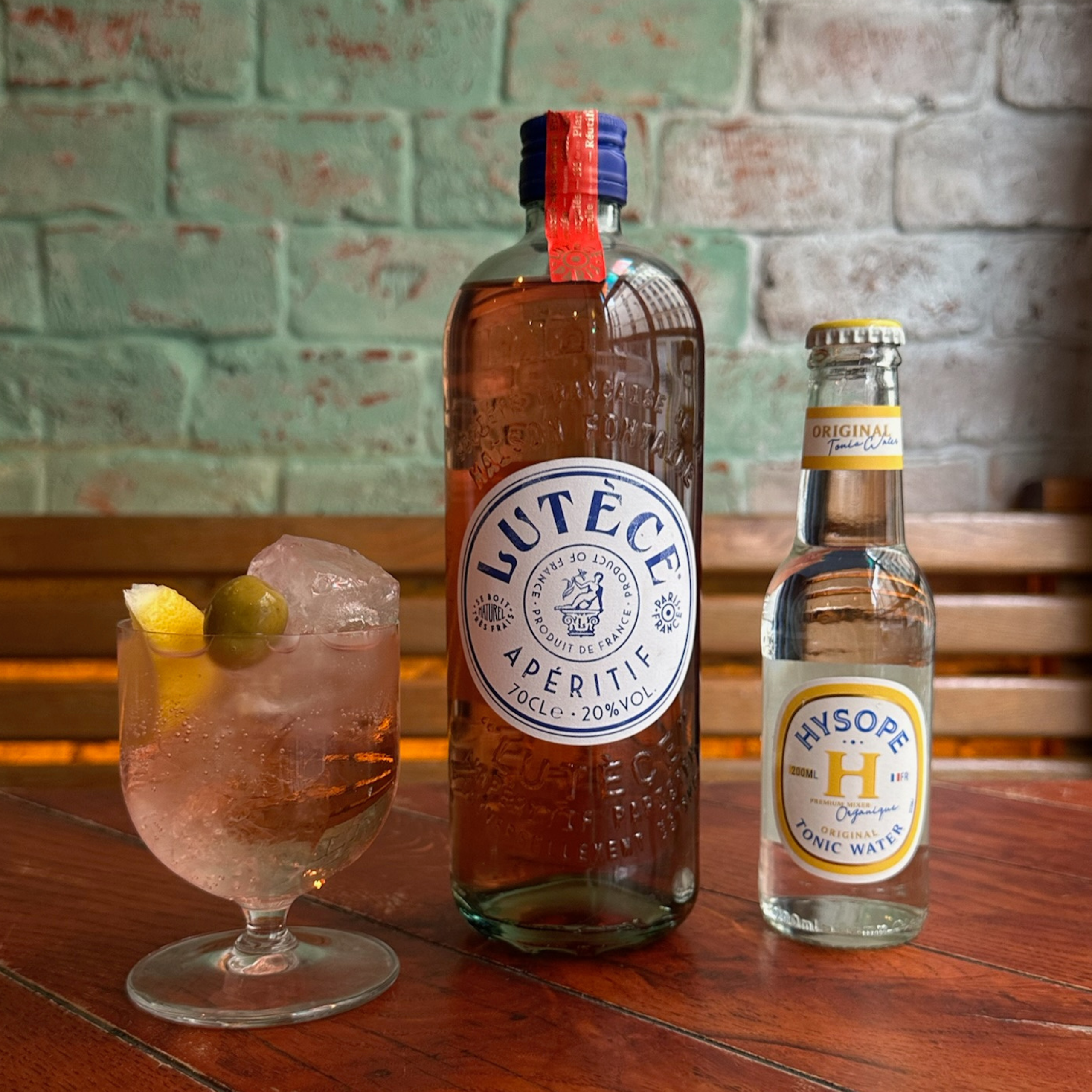 Lutèce Tonic, un cocktail frais et simple pour l'apéro signé Hysope