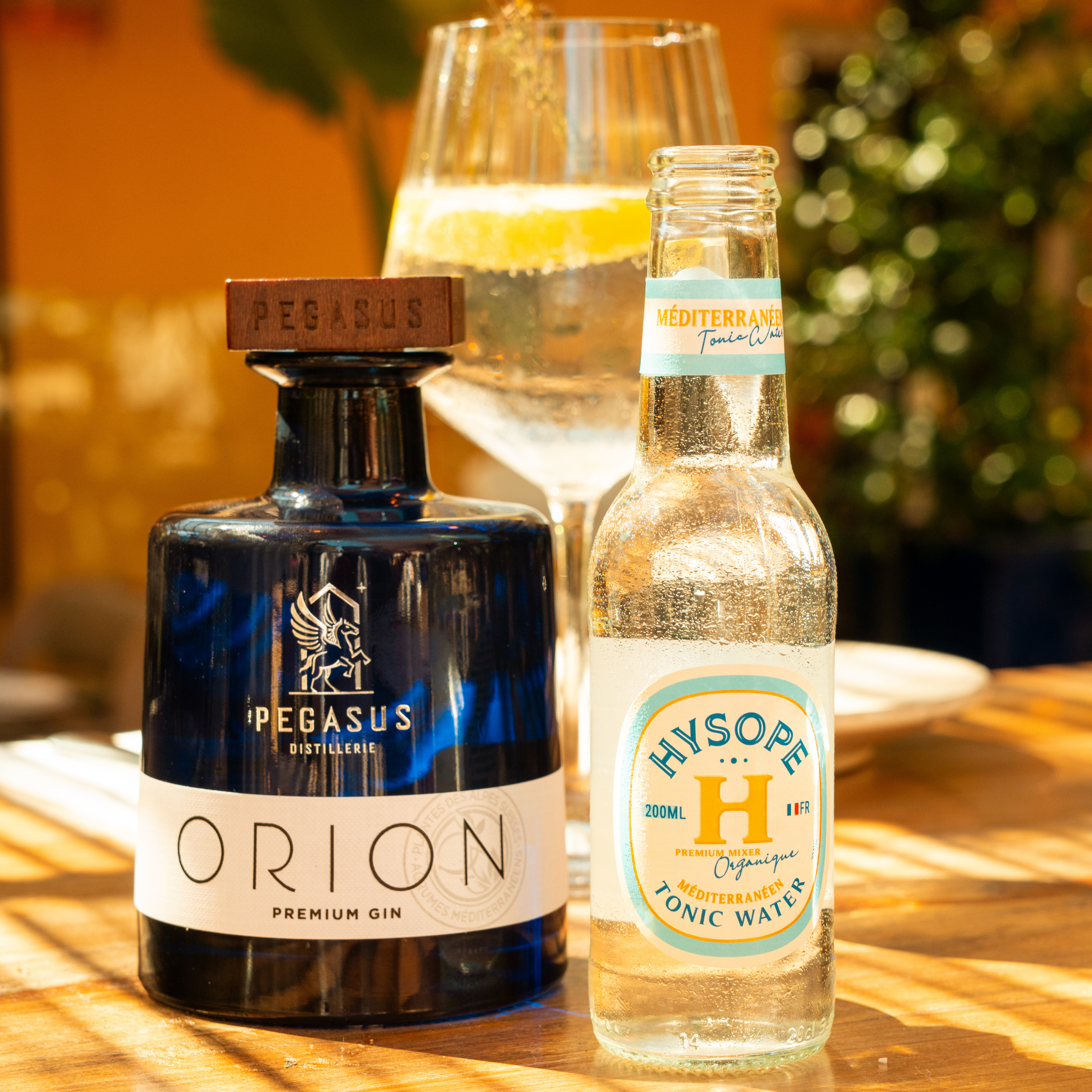 gin tonic hysope tonic water méditerranéen bio français