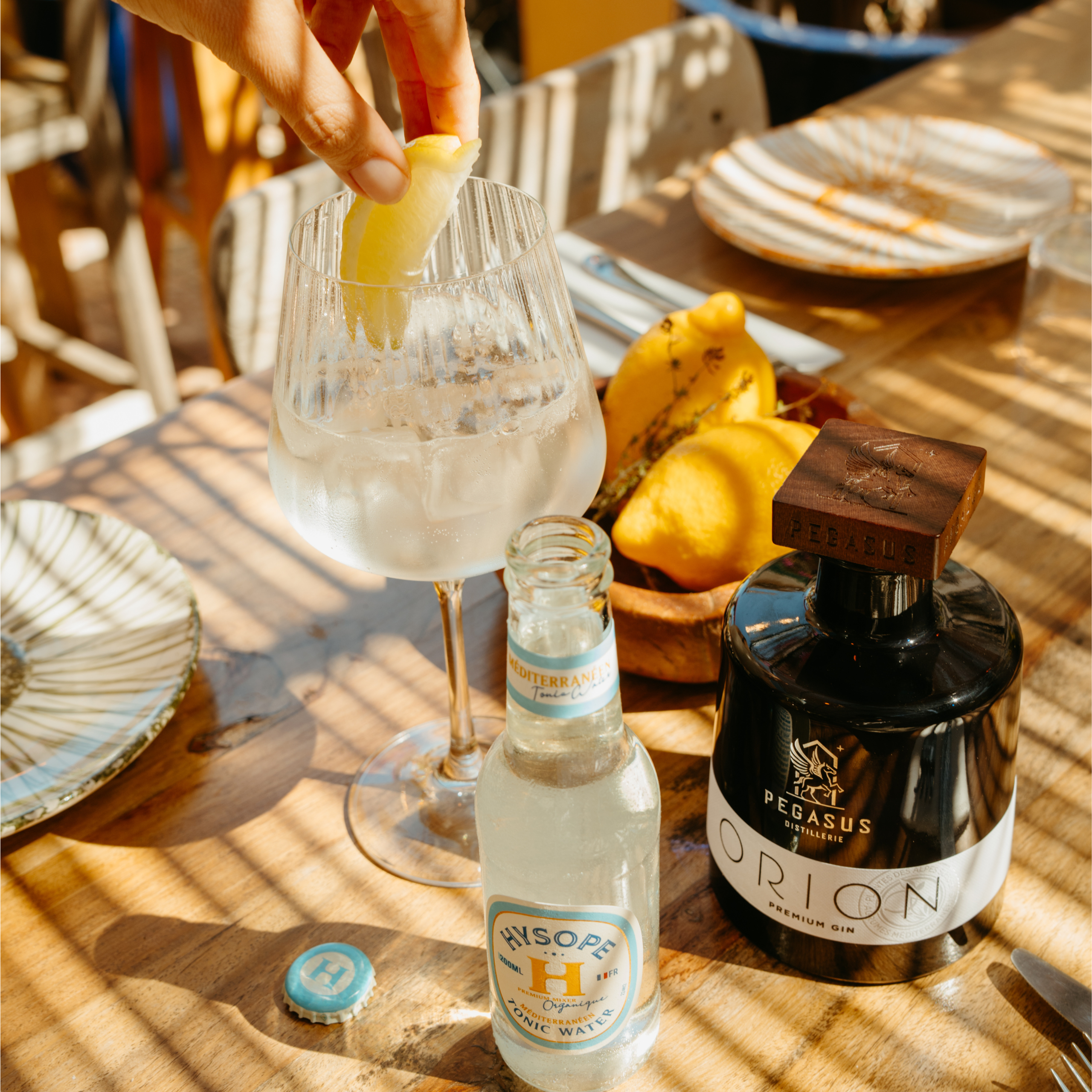 Gin Tonic Méditerranéen Tonic Water Méditerranéen Hysope 2