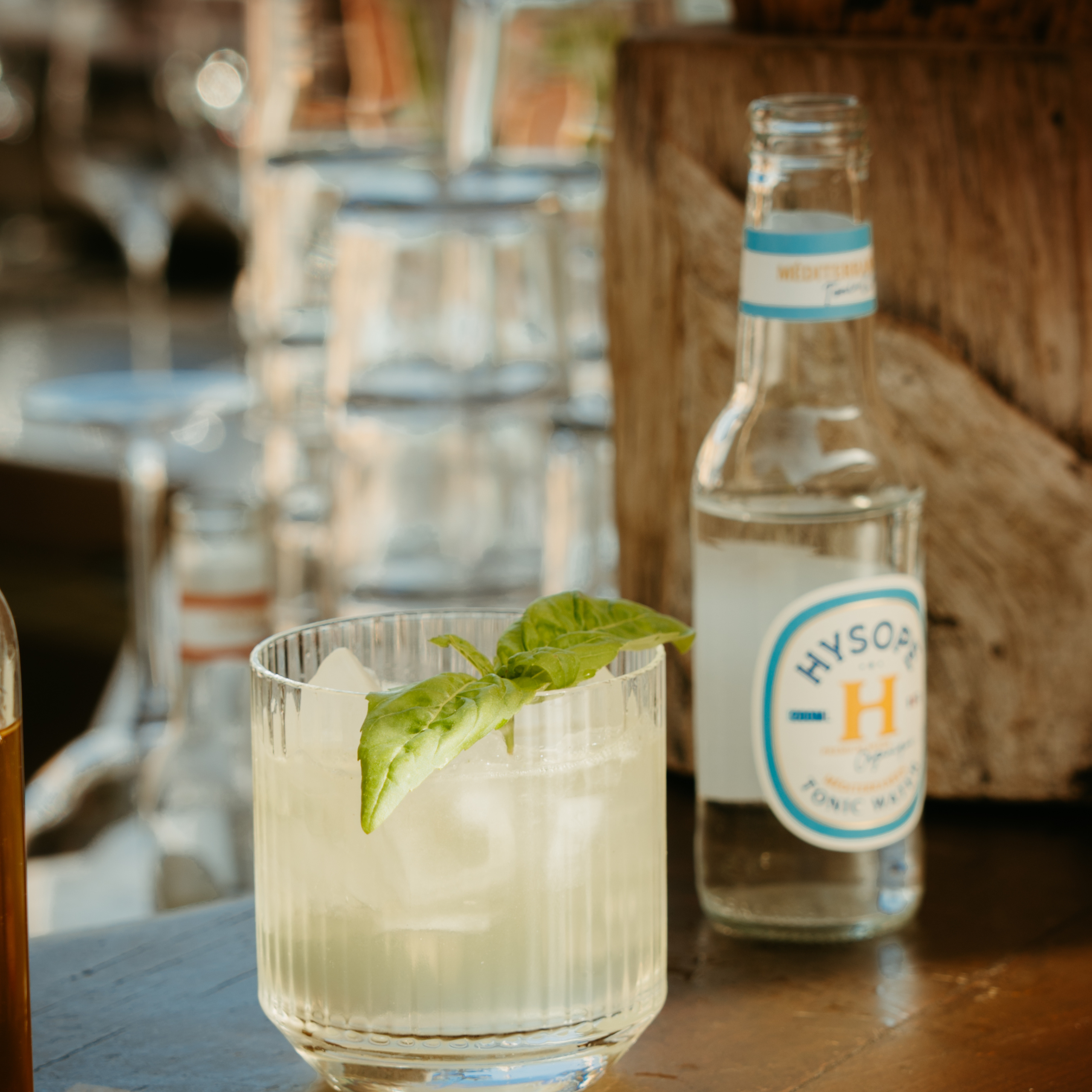 Basil smash Méditerranéen Tonic Water Méditerranéen Hysope 2