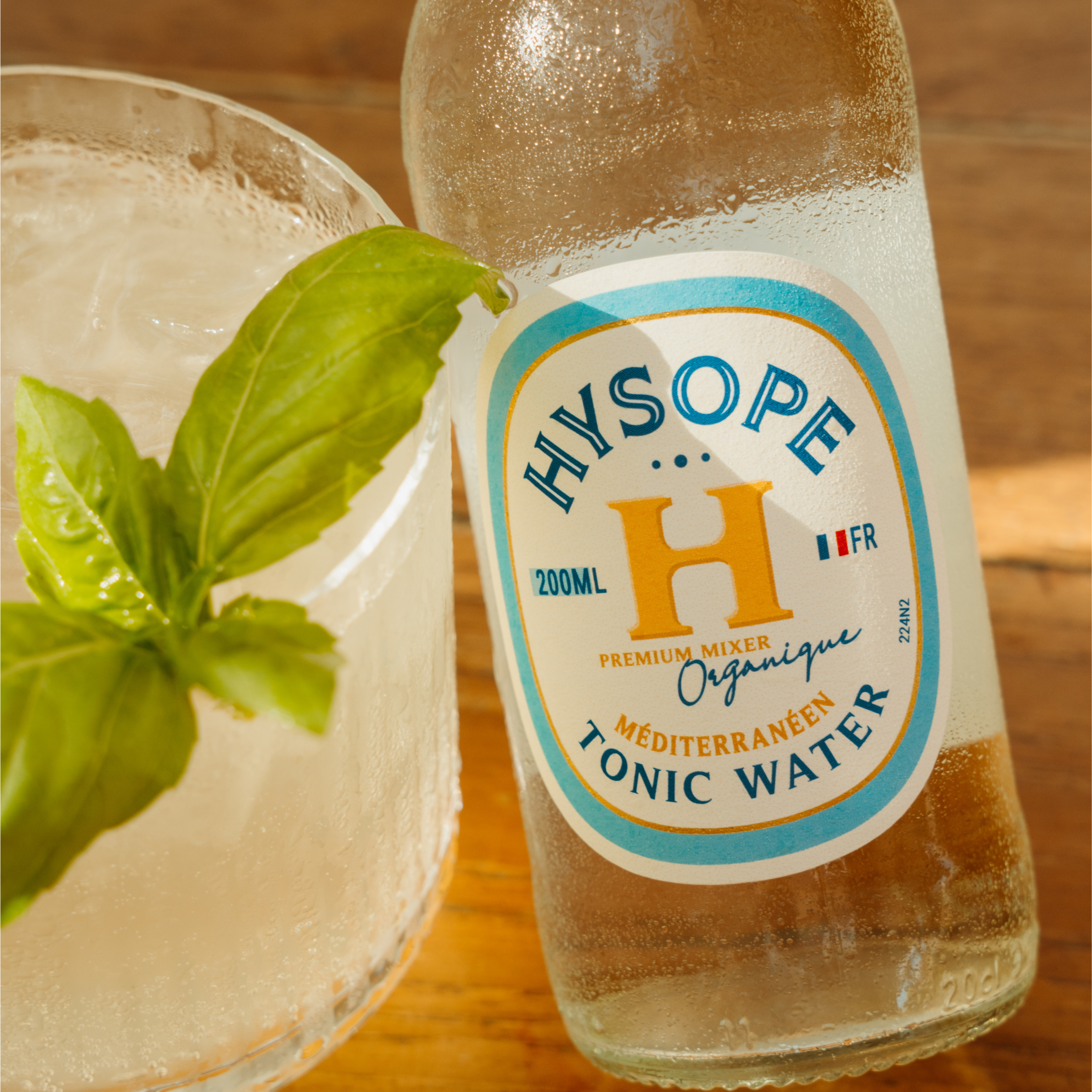 Basil smash Méditerranéen Tonic Water Méditerranéen Hysope 3